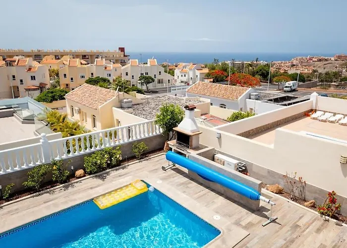 Villa Stunning Mila In Madronal, Heated Pool Costa Adeje (Tenerife)
